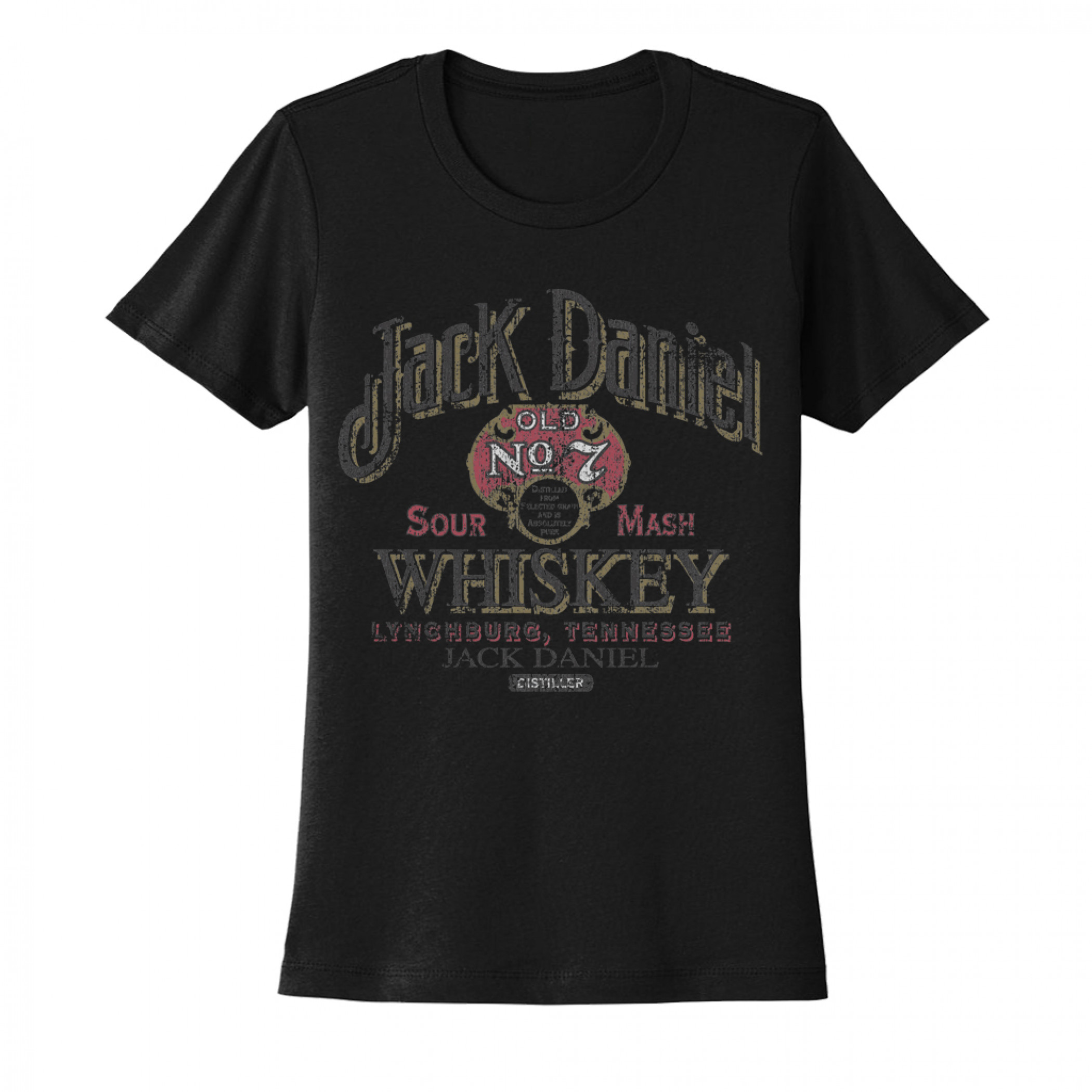 Jack Daniels Old No. 7 Sour Mash Women's T-Shirt